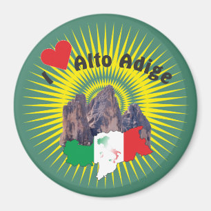 Imán Südtirol - Alto Adige - Italien - Italia Magnete