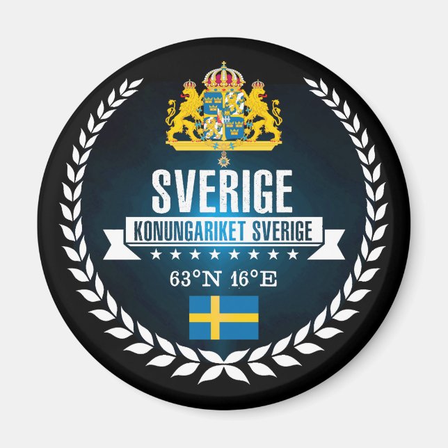 Imán Suecia (Frente)