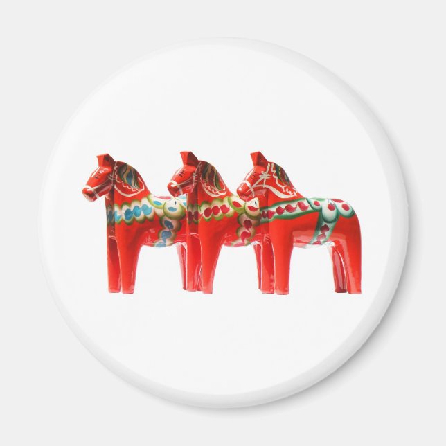 Imán Suecia Dala Horse (Frente)