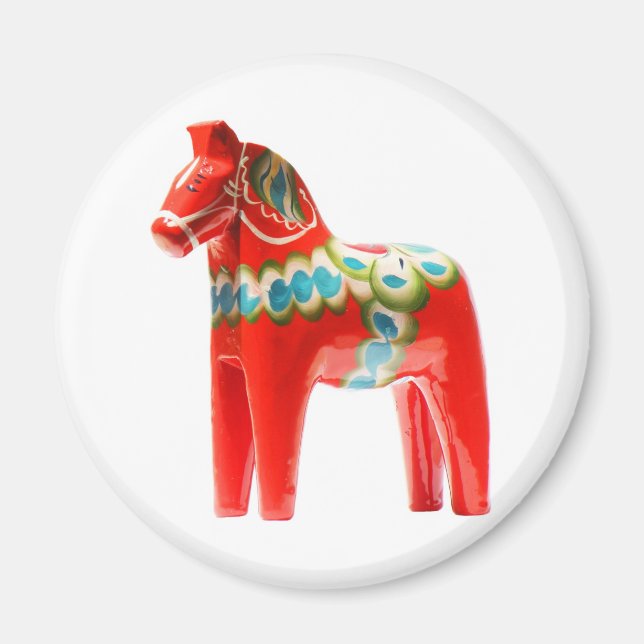 Imán Suecia Dala Horse (Frente)