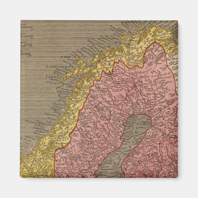 Imán Suecia, Dinamarca, Noruega (Frente)