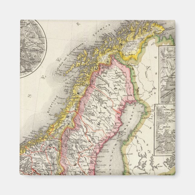 Imán Suecia, Noruega 2 (Frente)