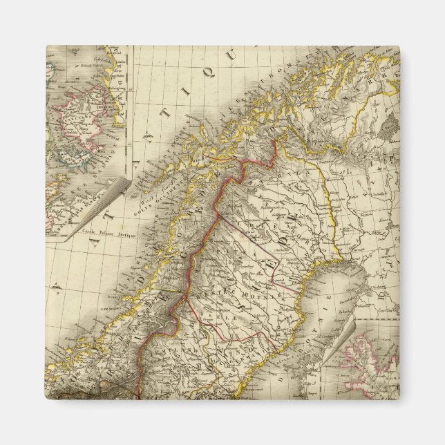 Imán Suecia, Noruega, Dinamarca (Frente)