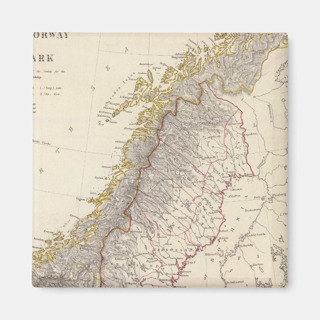 Imán Suecia, Noruega, Dinamarca 3 (Frente)