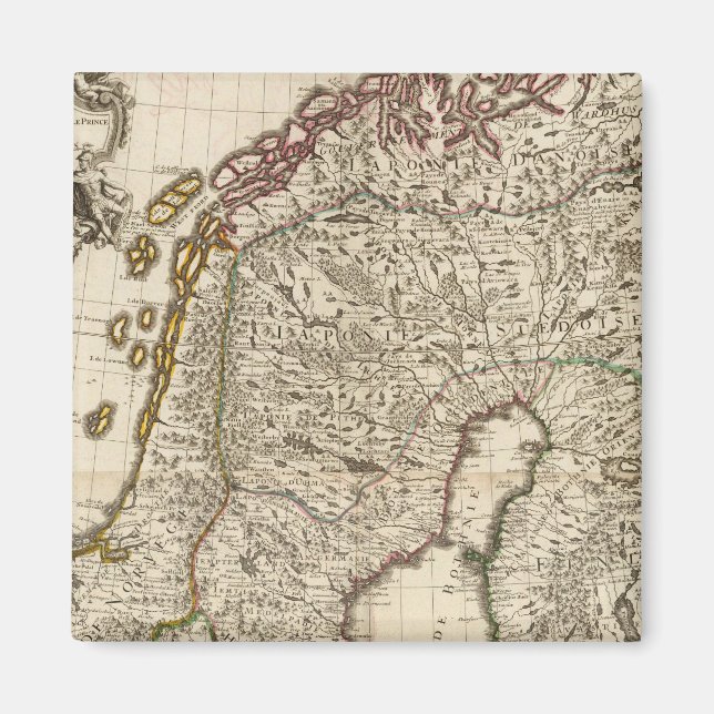 Imán Suecia, Noruega, Europa 2 (Frente)