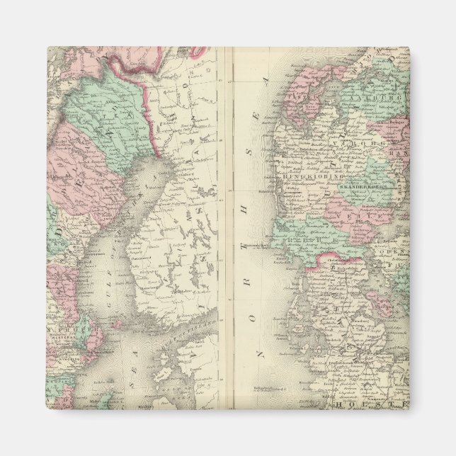 Imán Suecia, Noruega y Dinamarca 2 (Frente)