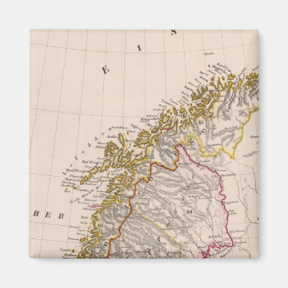 Imán Suecia septentrional y Noruega