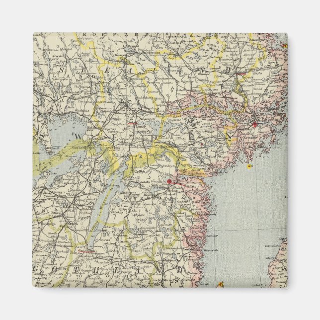 Imán Suecia, sur (Frente)