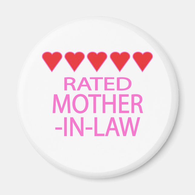 Imán Suegra De Cinco Corazones (Frente)