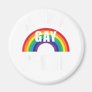 Imán Suena Gay En La Ropa Lésbica Gay De Shirt Graciosa