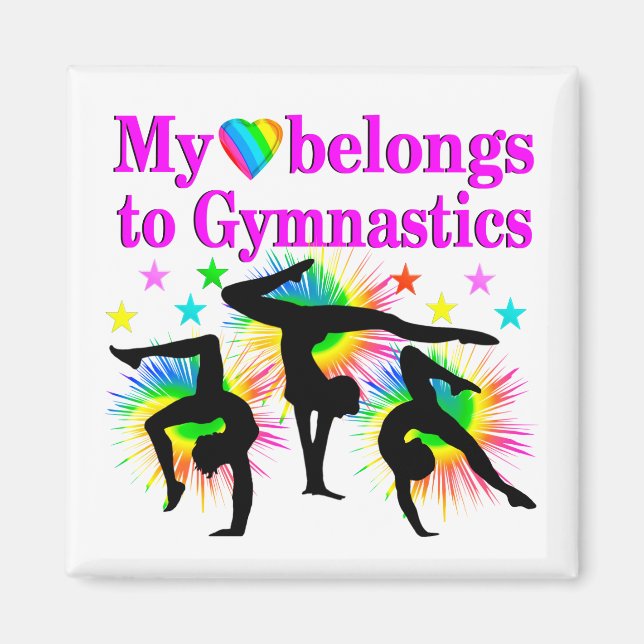 IMÁN SUEÑO DE GIMNASTICAS (Frente)