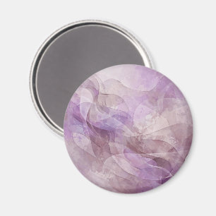 Imán Sueño de Lavanda Remolino Lila Malva Lavanda