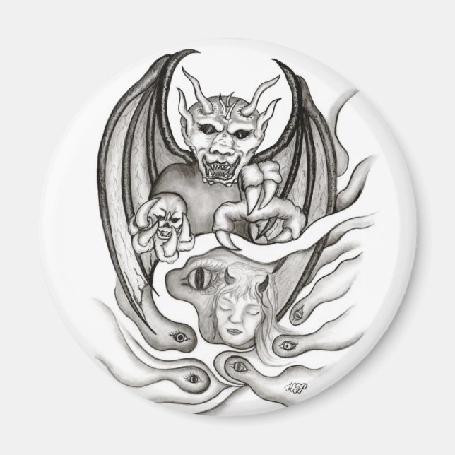 Imán Sueño de medianoche - Devils (Frente)