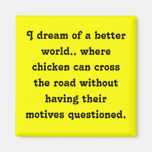 Imán Sueño de pollo