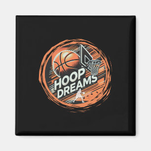 Imán Sueños de arcos de baloncesto activos