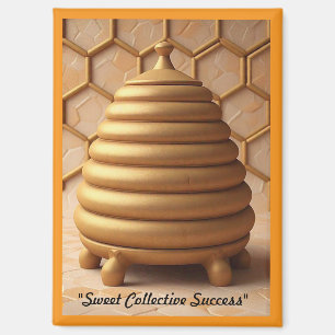 Imán "Sueños de oro de Beehive"