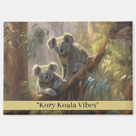 Imán Sueños del bosque Koala, personalizado