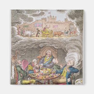 Imán ¡Sueños deliciosos! ¡Castillos en el aire!