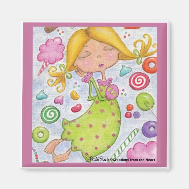 Imán Sueños más dulces (Frente)