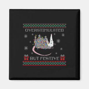 Imán Suero Feo Opossum Festivo Ch