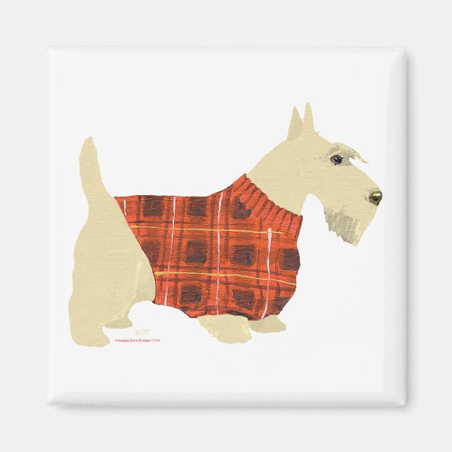 Imán Suéter de Terrier Escocés Wheaten (Frente)