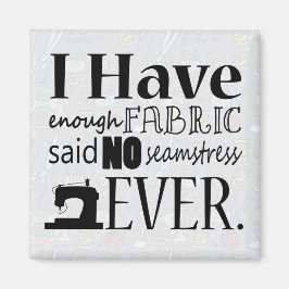 Imán Suficiente costura de tela