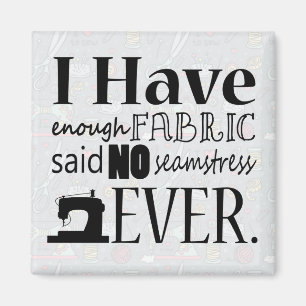 Imán Suficiente costura de tela