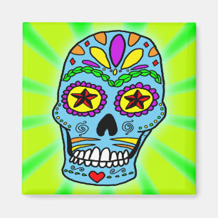 Imán Sugar Skull Magnet
