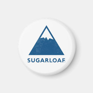 Imán Sugarloaf maine Resort de esquí vintage Nueva Ingl