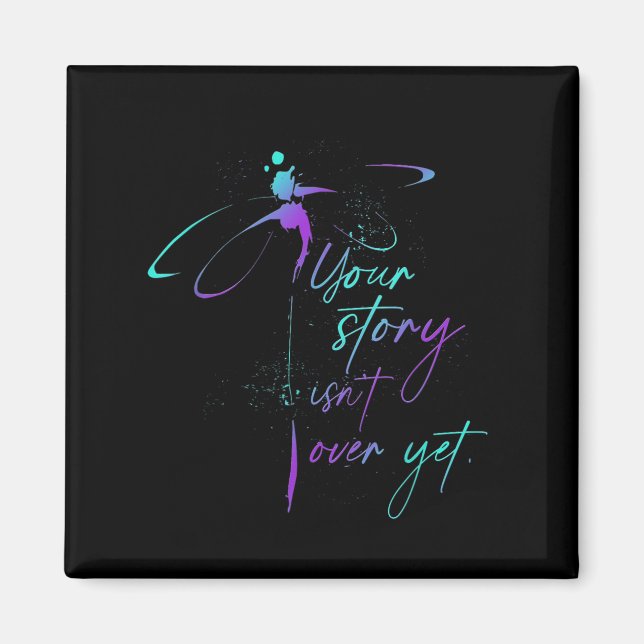 Imán Suicide Awareness Suicide Prevention Suprt Survivo (Frente)