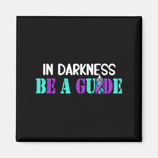 Imán Suicide Awareness Suicide Prevention Suprt Survivo (Frente)