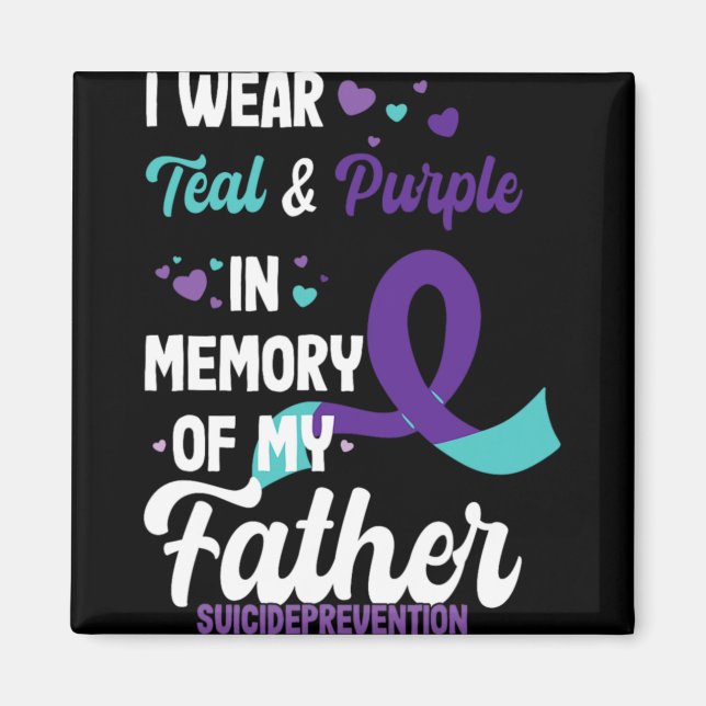 Imán Suicide Prevention Awareness In Memory Of Father  (Frente)