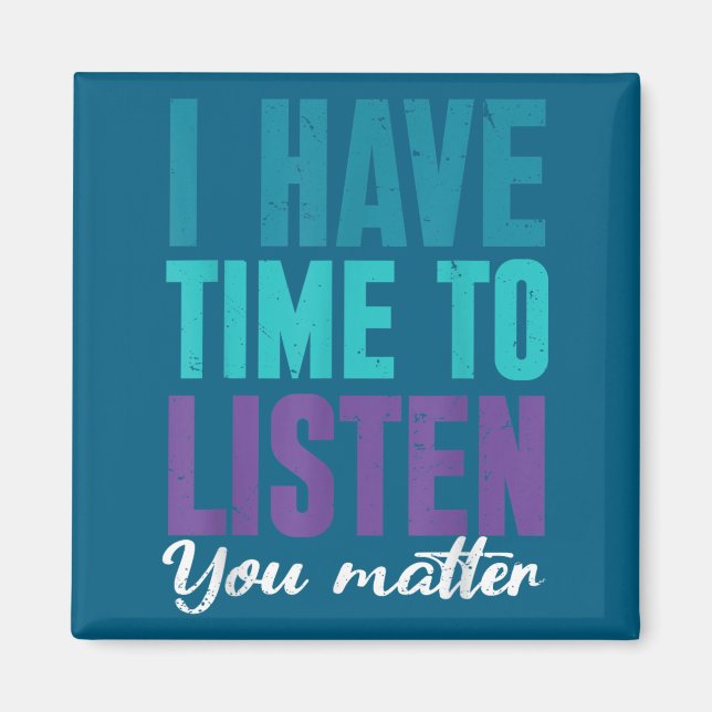 Imán Suicide Prevention You _ I For Suprters  (Frente)