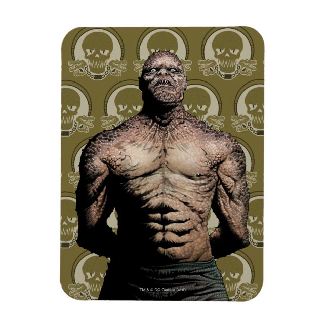 Imán Suicide Squad | Killer Croc Comic Book Art (Vertical)