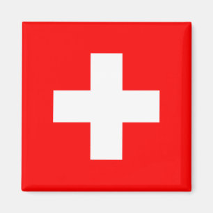 Imán Suiza - Bandera suiza