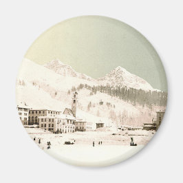 Imán Suiza en invierno