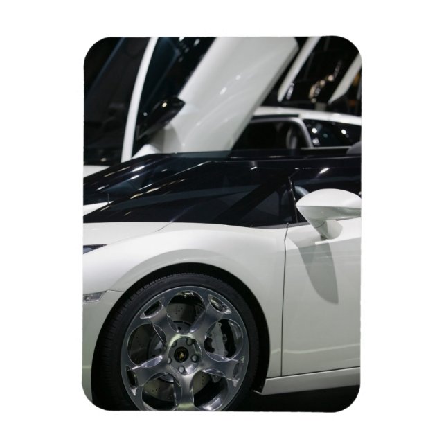 Imán SUIZA, GINEBRA: 75ª edición anual del Auto 9 de Gi (Vertical)