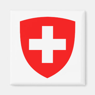 Imán Suiza país escudo armas símbolo emblema suizo