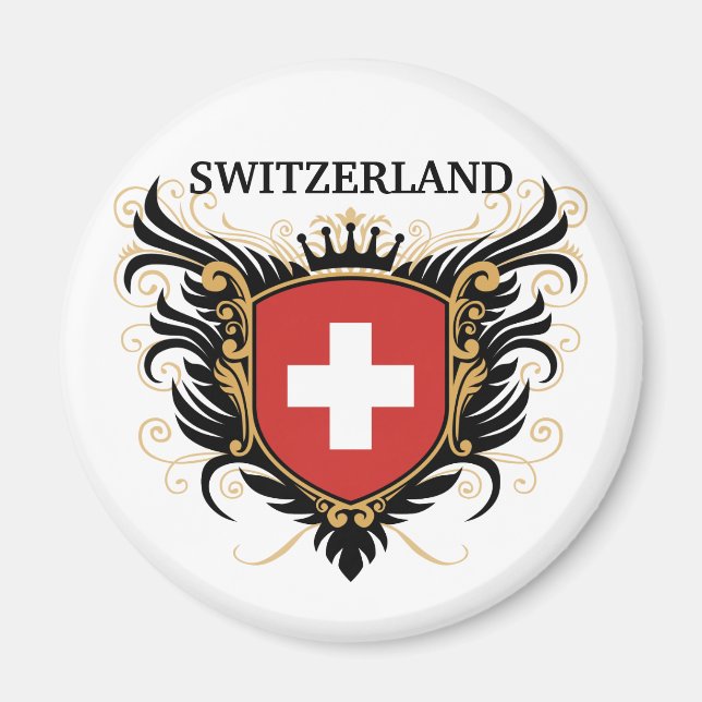 Imán Suiza [personalizar] (Frente)