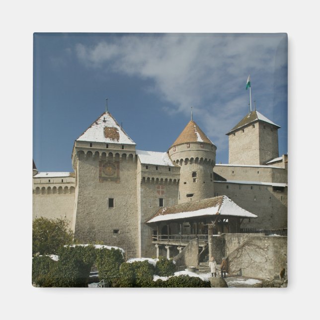 Imán SUIZA, Vaud), Riviera suiza, MONTREUX: (Frente)