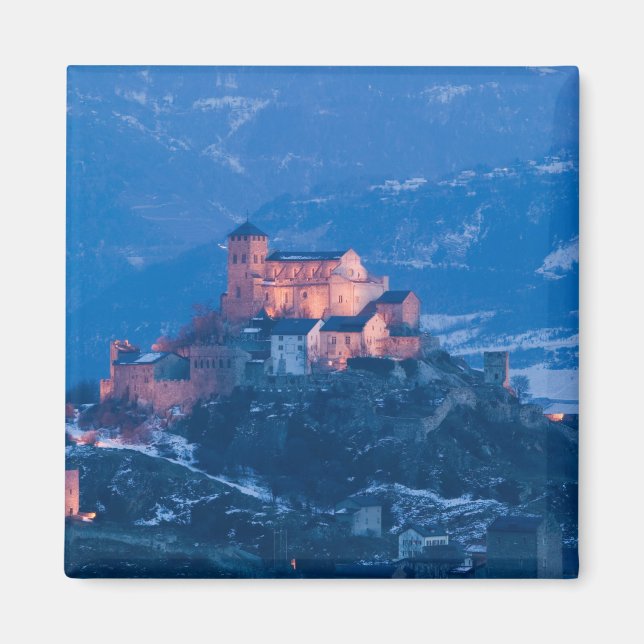 Imán SUIZA, Wallis/Valais, SION: Basilique de (Frente)