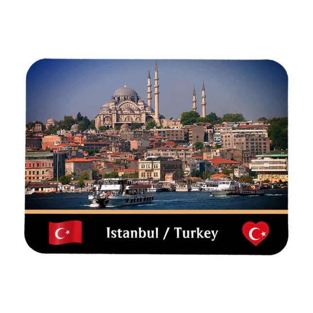 Imán Sultan Ahmed, panorama de Estambul, Turquía (Horizontal)