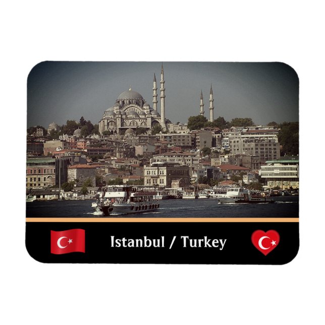 Imán Sultan Ahmed, panorama de Estambul, Turquía (Horizontal)