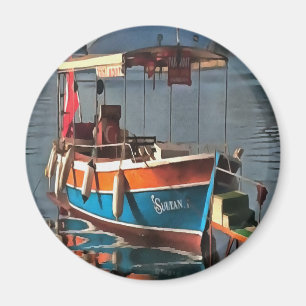 Imán Sultán Taxi Bote Marmaris Arte Náutico