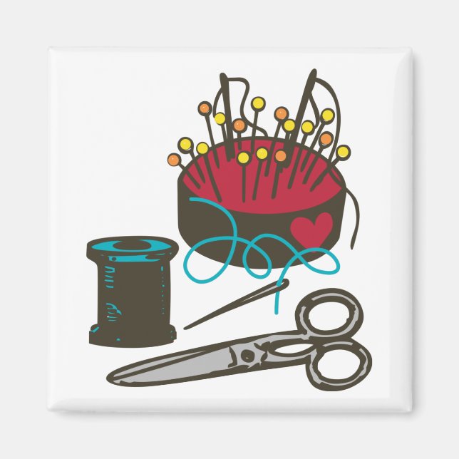 Imán Suministros de costura (Frente)