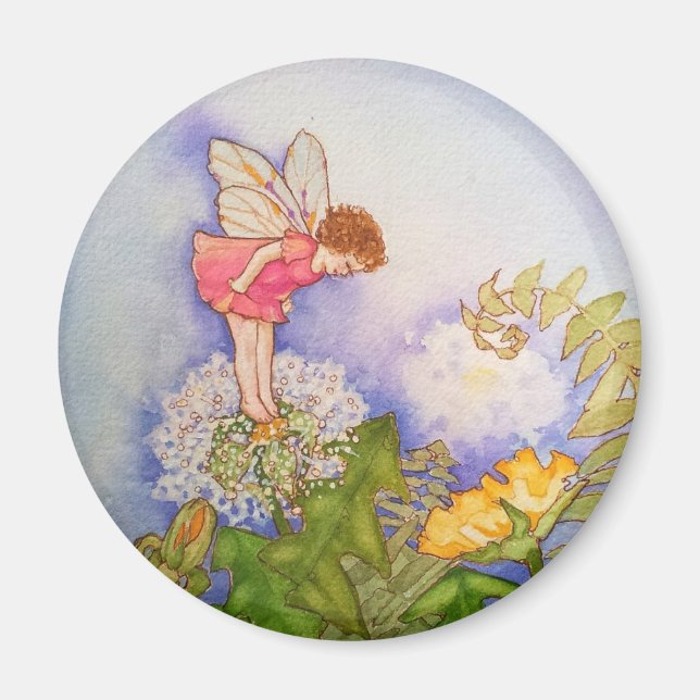 Imán Summer Dandelion Fairy Magnet (Frente)