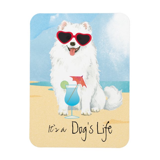 Imán Summer Eskie (Vertical)