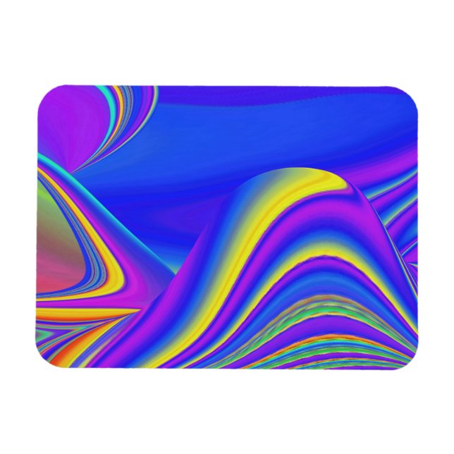 Imán Summerfeeling, Resumen 3D Rainbowart (Horizontal)