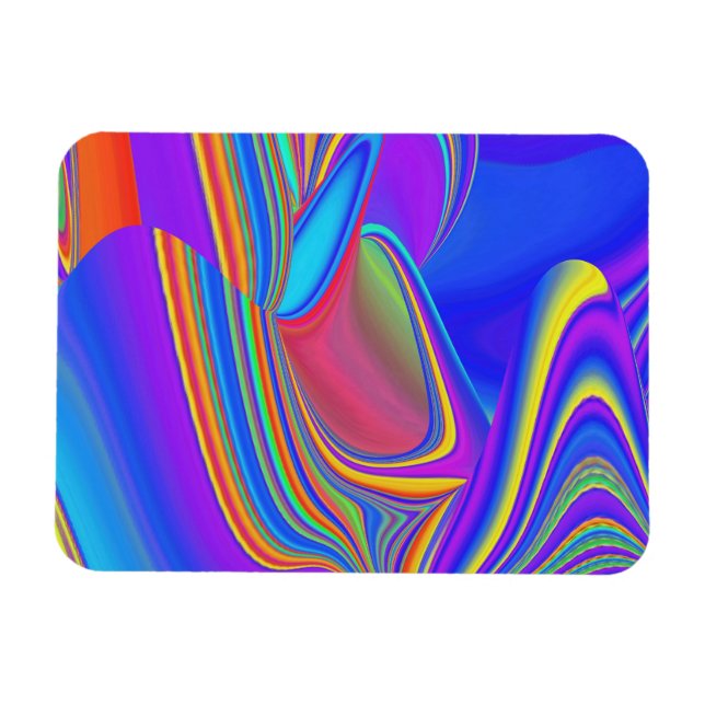 Imán Summerfeeling, Resumen 3D Rainbowart (Horizontal)