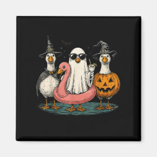 Imán Summerween Goose Boo Ghost Pumpkin Halloween Summe